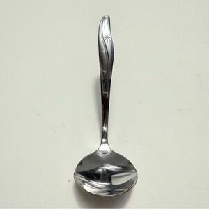 Vintage MCM Utica “Atomic Starburst” UTI53 Stainless Steel Gravy / Sauce Ladle